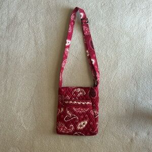 Vera Bradley Raspberry Paisley Tote